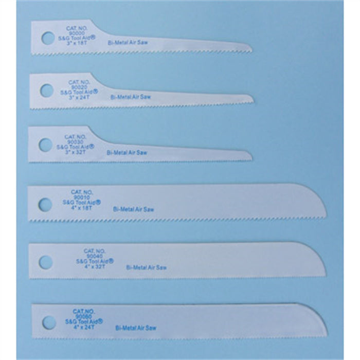 Reciprocating Air Saw Blades, 4 in. All Purpose 32