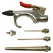 BLOW GUN KIT 5 NOZZLES