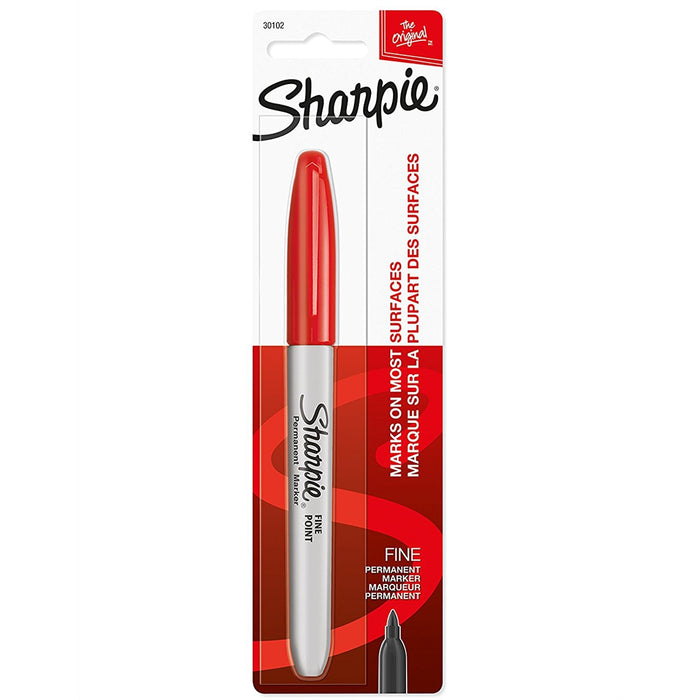 Sharpie Fine Red Carded