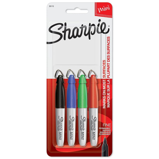 Sharpie Mini 4pc Assort Color