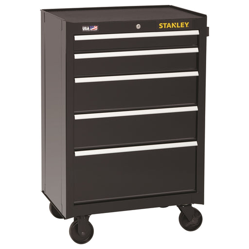 Stanley 5-Drawer Rolling Cabinet, 26.5 in.