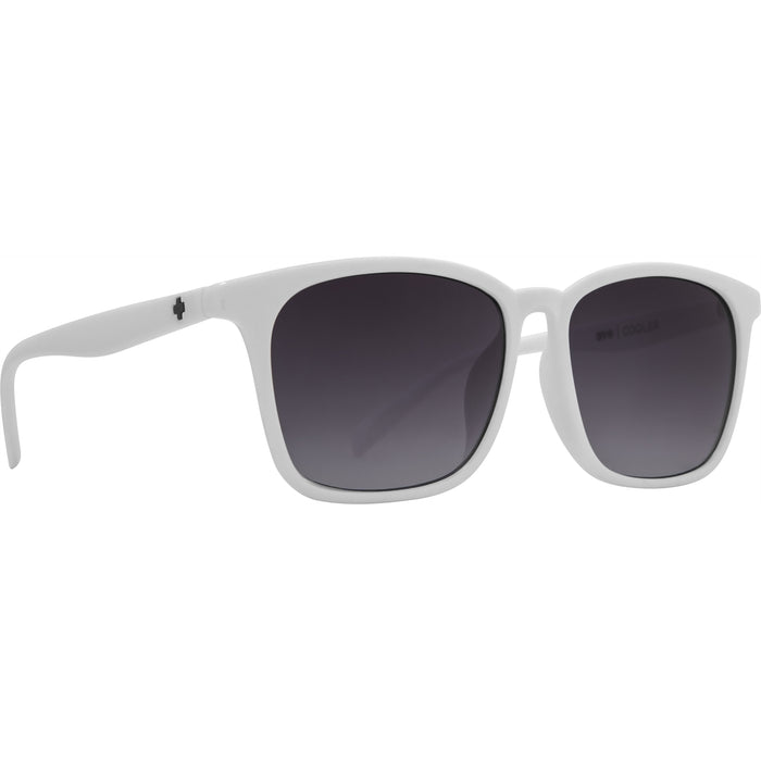 Cooler Sunglasses, White Frame w/ Navy F