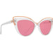 Julep Sunglasses, Matte Crystal Frame w/