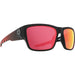 Dirty Mo 2 Sunglasses, Matte Black Red B