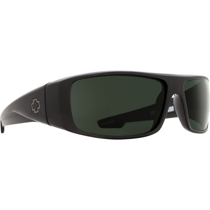 Logan Sunglasses, Black Frame and Happy 