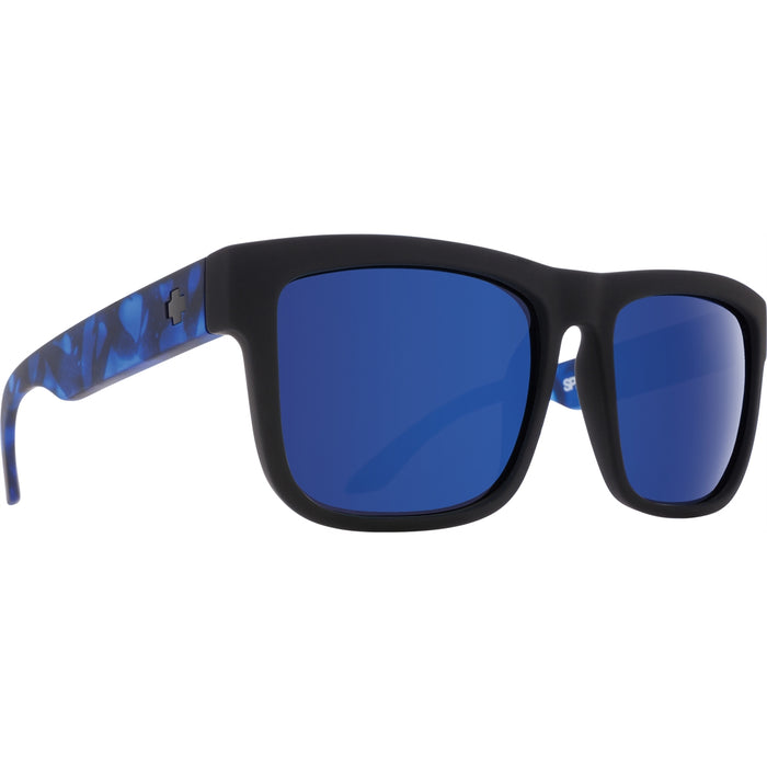 Discord Sunglasses, Soft Matte Black/Nav