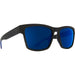 Haight 2 Sunglasses, Soft Matte Black/Bl