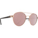 Deco Sunglasses, Matte Rose Gold/Matte B
