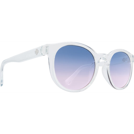 Hi-Fi Sunglasses, Clear Frame and Purple