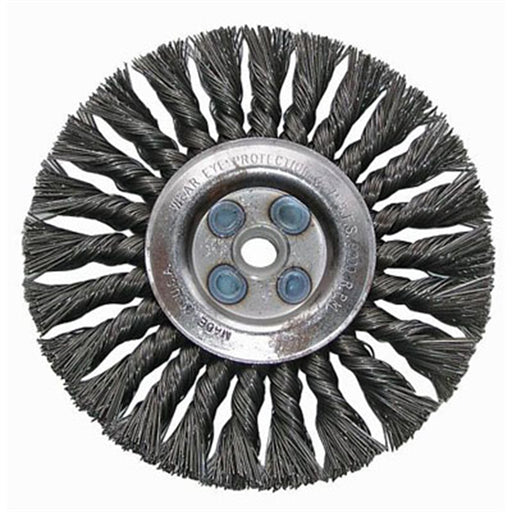 WIRE WHEEL 8" KNOTTED XXX
