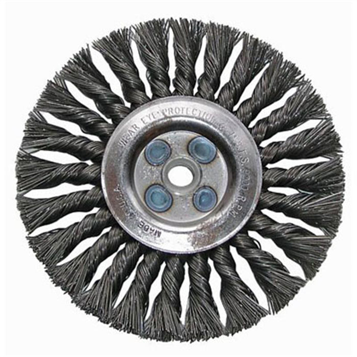 WIRE WHEEL 8" KNOTTED XXX