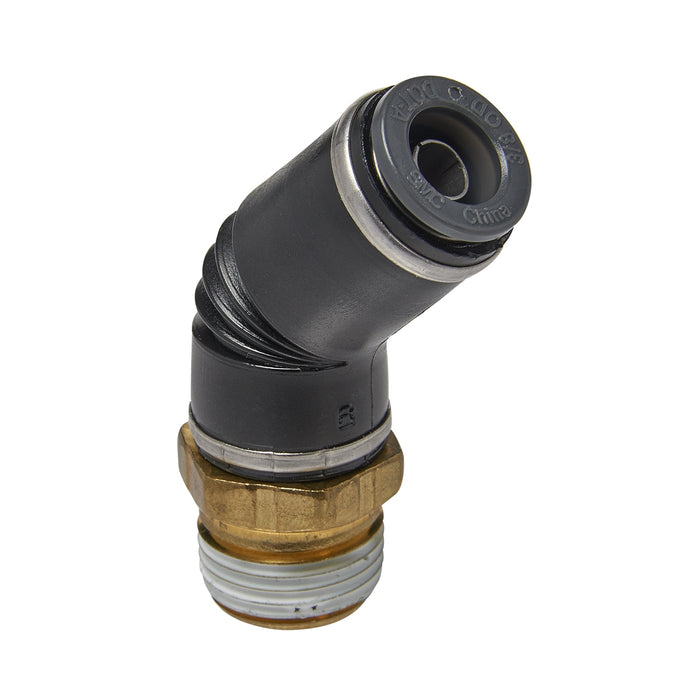 45 SWIVEL MALE ELBOW 3/8" TUBE X 3/8" NPT (2)