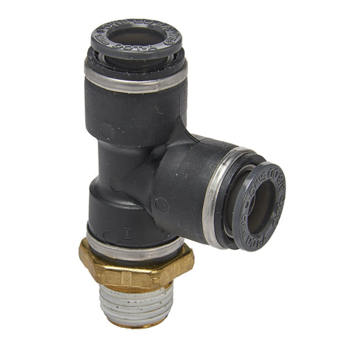 MALE RUN TEE 3/8" TUBE X 1/4" NPT (2)