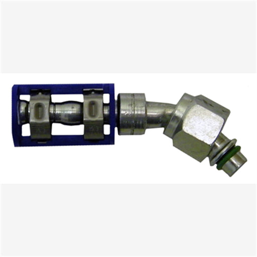 #8 Hose-#8 45D 3/4-16 Fem ORng