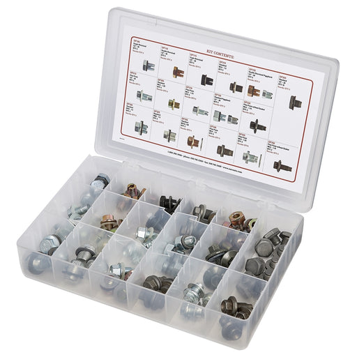 152PC OIL DRAIN PLUG ASSORTMENT