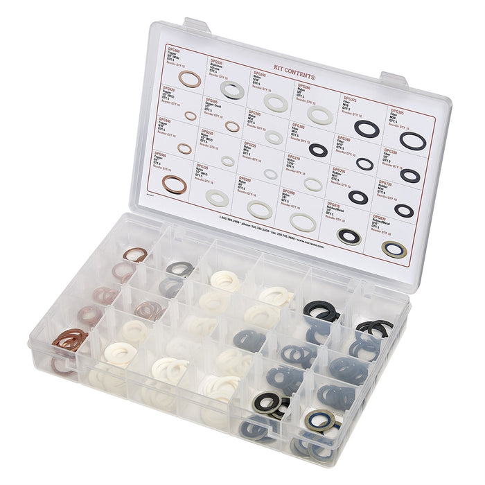 120PK DRAIN PLUG GASKET ASSRTMNT