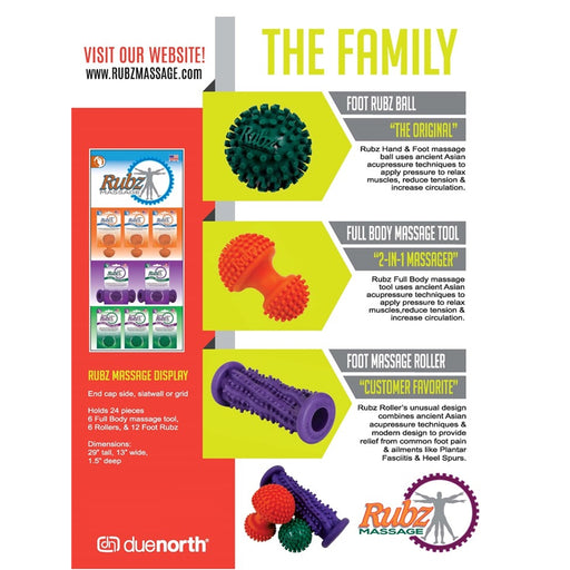 Foot Rubz Massage Display