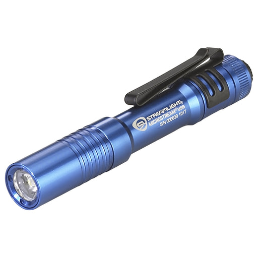 FLASHLIGHT MICROSTREAM USB BLUE