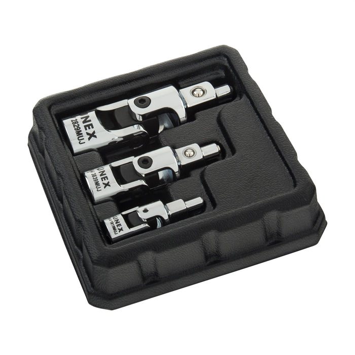 3-Piece 1/4 in., 3/8 in., 1/2 in. Dri