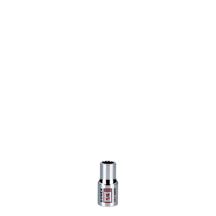 1/4 in. Chrome Socket 12-Point