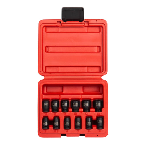 12-Piece 1/4 in. Drive Metric Magneti