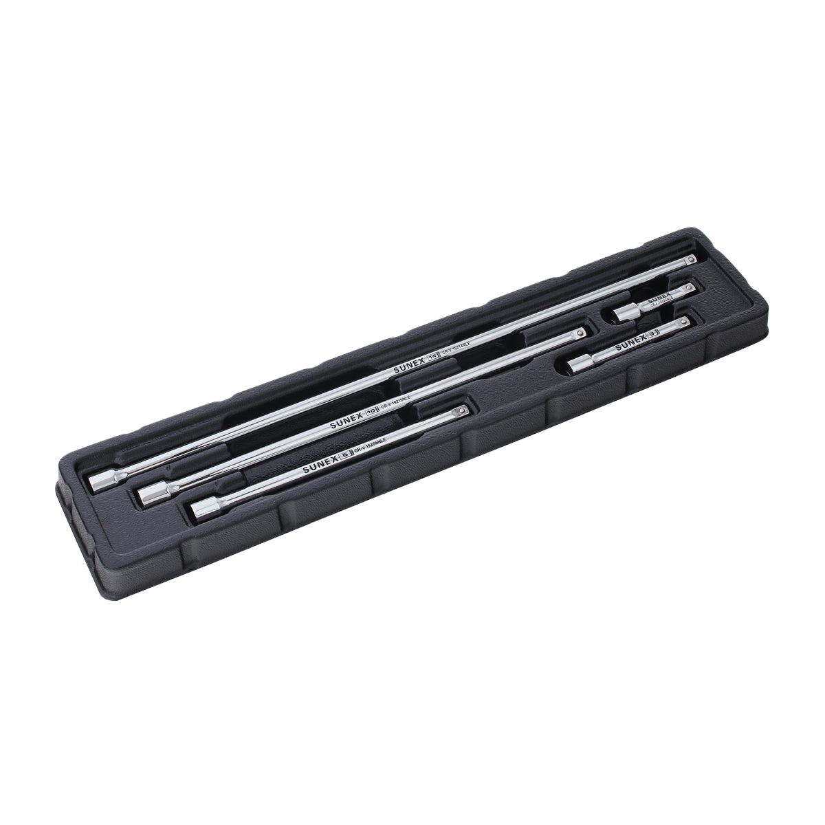 1/4 Drive Standard 5-Piece Chrome Ext Sunex — OEM Tech Tools