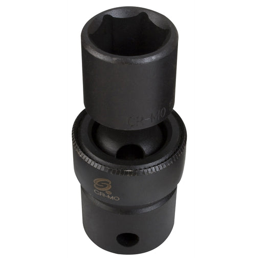 SOC 12MM 1/2D IMP UNIV 12PT BLK