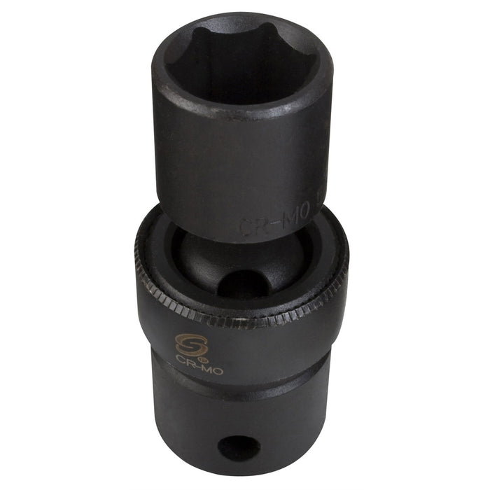 SOC 12MM 1/2D IMP UNIV 12PT BLK