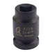 SOC 7/16 1/2D IMP PIPE PLG BLK