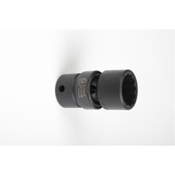 1/2" Dr. 24mm 12 Point Deep Universal Impact socket