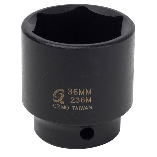 1/2 in. Drive Impact Socket, 36 mm