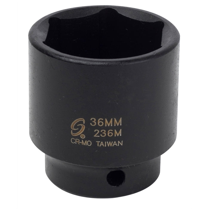 1/2 in. Drive Impact Socket, 36 mm