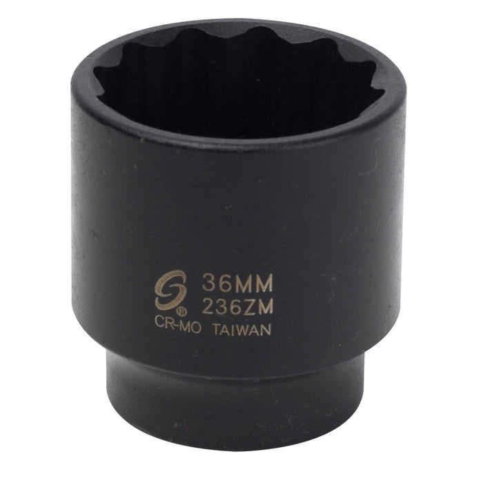 1/2 in. Drive 12-Point Impact Socket,