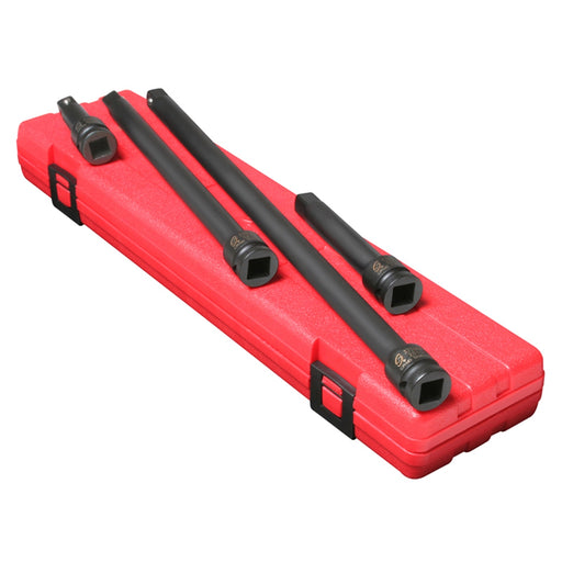 1/2" Drive 4 Piece Impact Extension Set