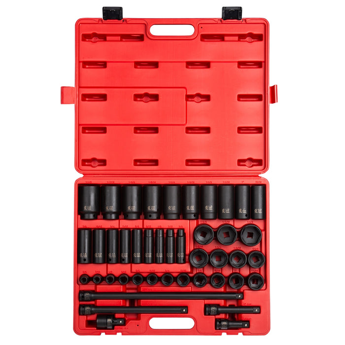 43-Piece 1/2 in. Drive Fractional SAE