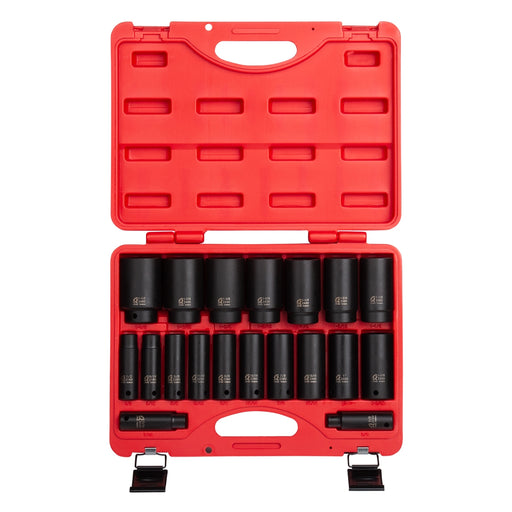 19-Piece 1/2 in. Drive Deep Fractiona