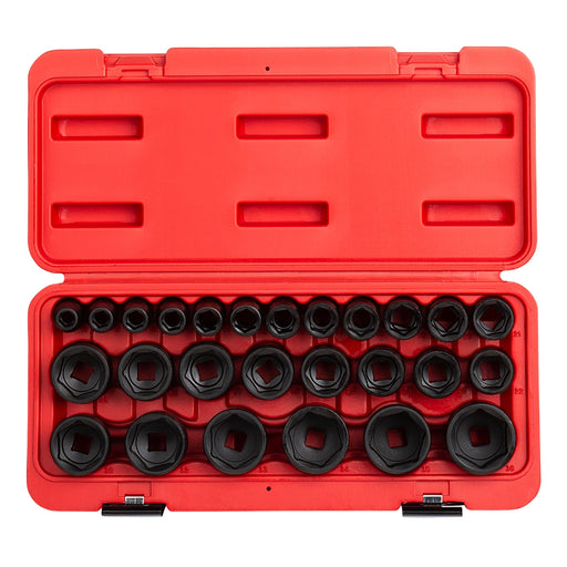 26-Piece 1/2 in. Drive Metric Impact