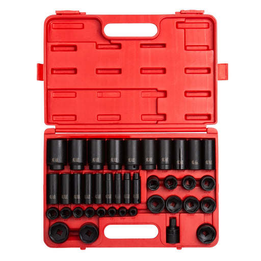 1/2" Drive 39 Piece SAE Deep Impact Socket Set