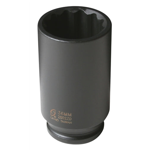 SOC 36MM 1/2D IMP SPNDLE NT 12PT DP