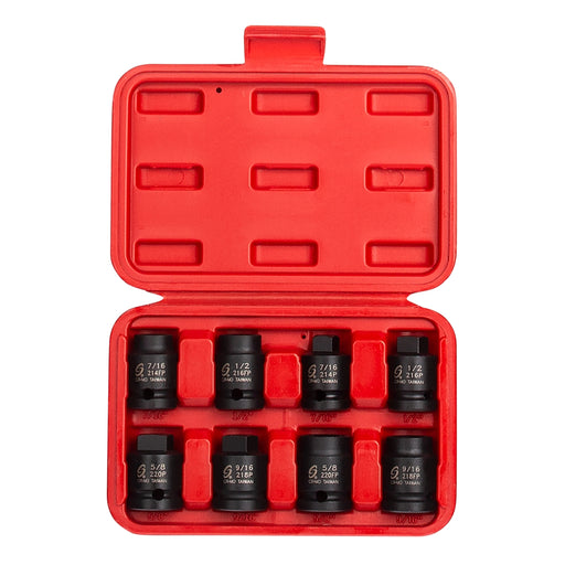 8PC 1/2"DR PIPE PLUG SOCKET SET