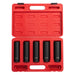 1/2" DR.EXTRA DEEP SAE SOCKET SET 5PC