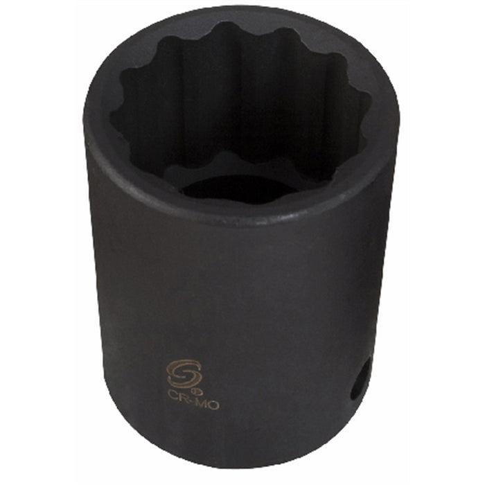 SOC 15MM 3/8D IMP 12PT BLK