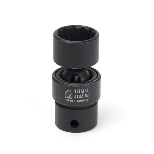 3/8" Dr 18mm 12pt Universal Impact Socket