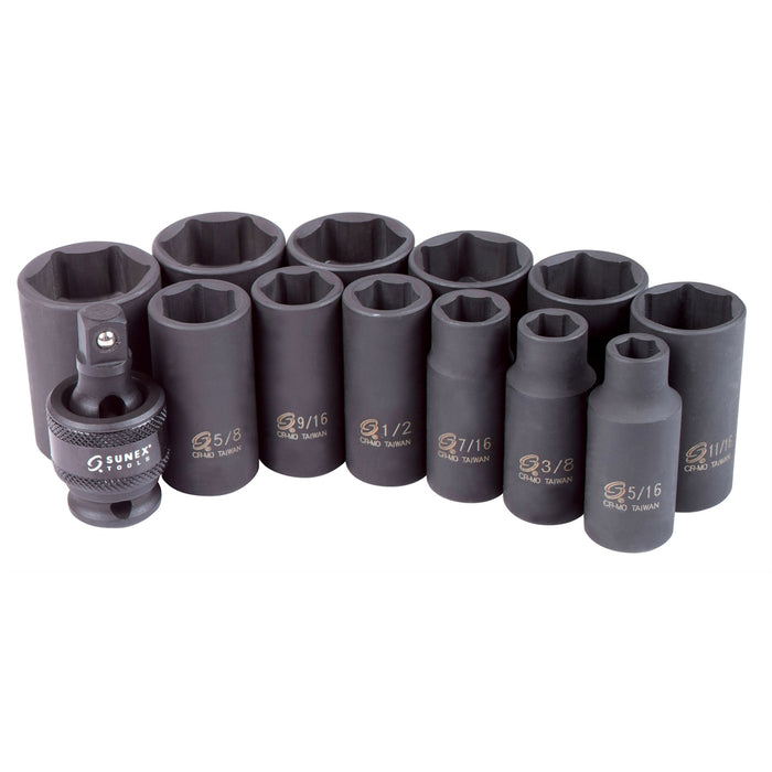 13-Piece 3/8 in. Drive Fractional SAE