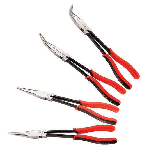4 Piece 11" Long Reach Pliers Set