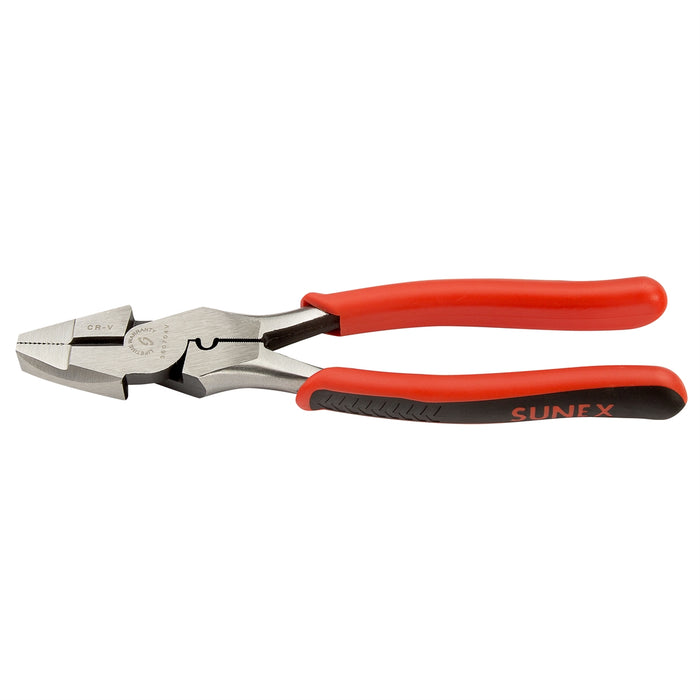 9.5" High Leverage Linemans Pliers