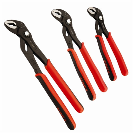 3-Piece Push Button Water Pump Pliers
