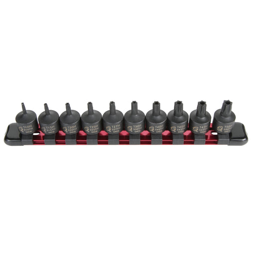 10-Piece 3/8 in. Drive Stubby Tamperp