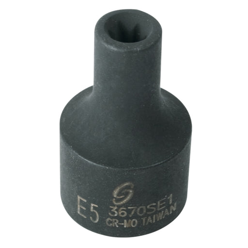 3/8" Dr. External Star Impact Socket E5