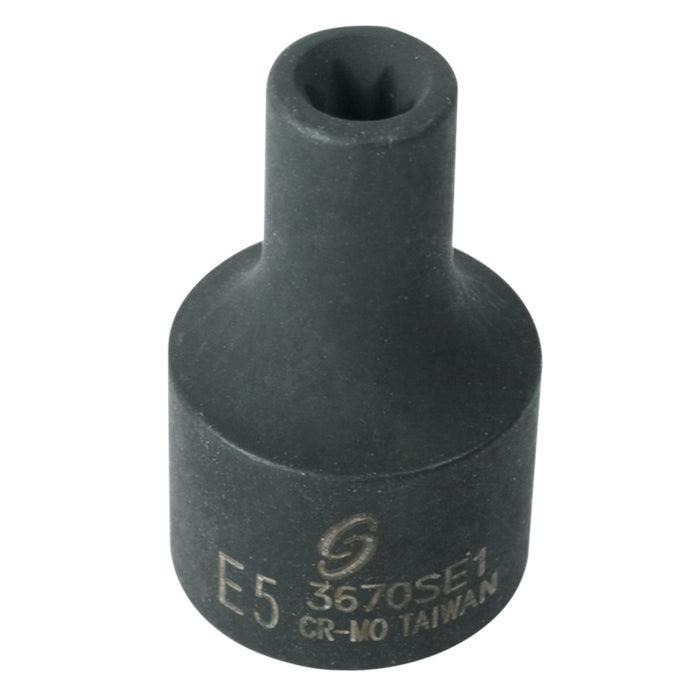 3/8" Dr. External Star Impact Socket E5